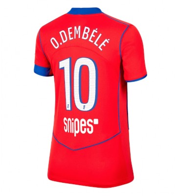 Paris Saint-Germain Ousmane Dembele #10 Replika Tredje Tröja Damer 2025-26 Kortärmad